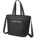 MESH POCKET DOUBLE STRAP TOTE